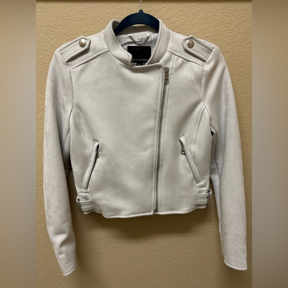 Banana Republic Vegan Suede jacket